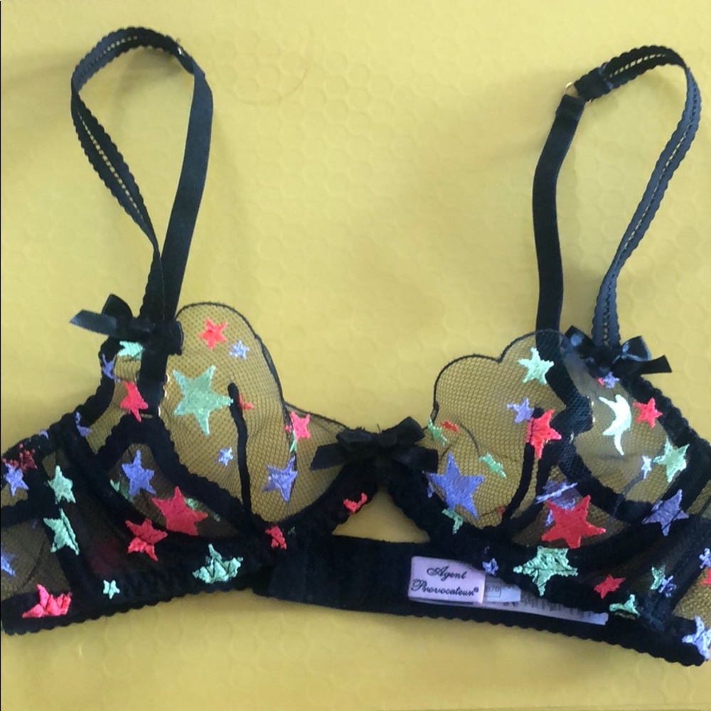 Agent Provocateur lace star bra 32B worn once